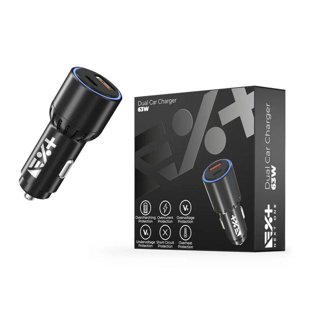 NOA DUAL 63W CAR CHARGER