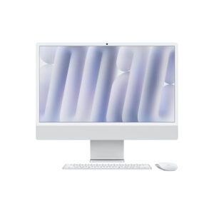 24-inčni iMac M4 sa 4,5K Retina displejom, 10-jezgarnim CPU-om, 10-jezgarnim GPU-om, 16GB objedinjene memorije, 256GB SSD i sa nanoteksturisanim staklom - Silver