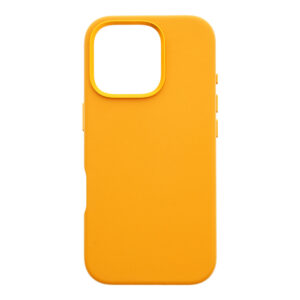 Dviced Leather maska sa MagSafe-om za iPhone 16 Pro Max - Orange