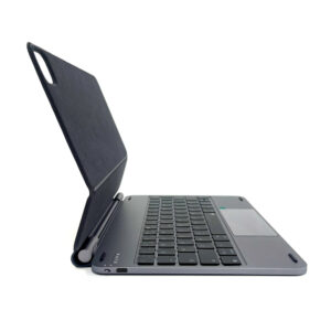 Dviced Magnetna aluminijumska futrola sa tastaturom za iPad Air/Pro 11" - US - tamno siva