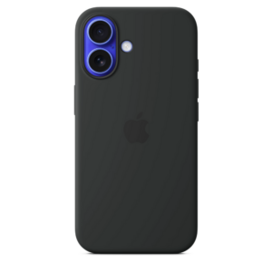 iPhone 16 Silicone Case sa MagSafe-om - Black