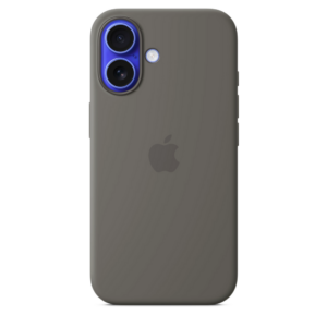 iPhone 16 Silicone Case sa MagSafe-om - Stone Grey