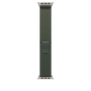 49mm Green Trail Loop - M/L - Natural Titanium Finish