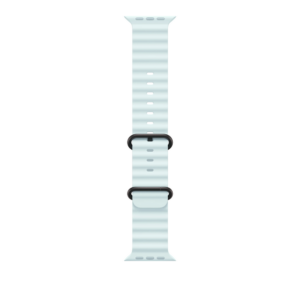 49mm Ice Blue Ocean Band - Black Titanium Finish