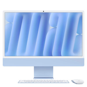 24-inčni iMac M4 sa 4,5K Retina displejom, 8-jezgarnim CPU-om, 8‑jezgarnim GPU-om, 16GB objedinjene memorije i 256GB SSD - Blue