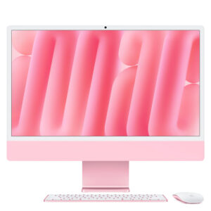 24-inčni iMac M4 sa 4,5K Retina displejom, 8-jezgarnim CPU-om, 8‑jezgarnim GPU-om, 16GB objedinjene memorije i 256GB SSD - Pink