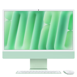 24-inčni iMac M4 sa 4,5K Retina displejom, 8-jezgarnim CPU-om, 8‑jezgarnim GPU-om, 16GB objedinjene memorije i 256GB SSD - Green