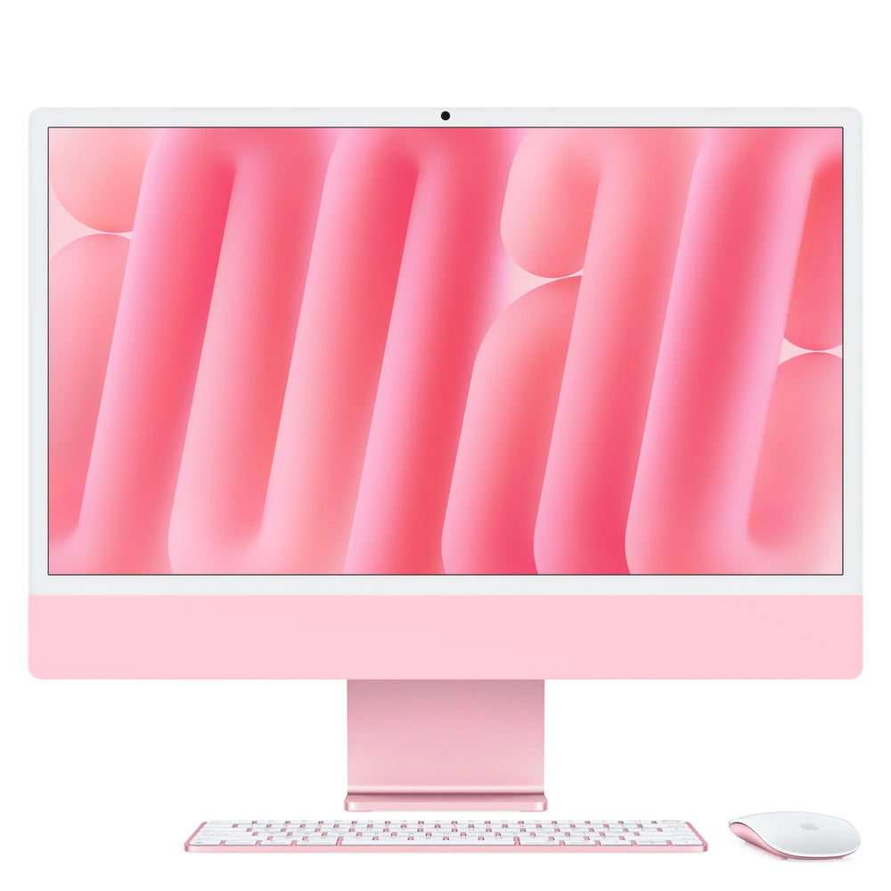 24-inčni iMac M4 sa 4,5K Retina displejom, 8-jezgarnim CPU-om, 8‑jezgarnim GPU-om, 16GB objedinjene memorije i 256GB SSD - Pink