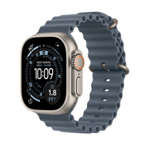 Apple Watch Ultra 3 GPS + Cellular 49mm Natural Titanium Case with Anchor Blue Ocean Band - Otvoren proizvod