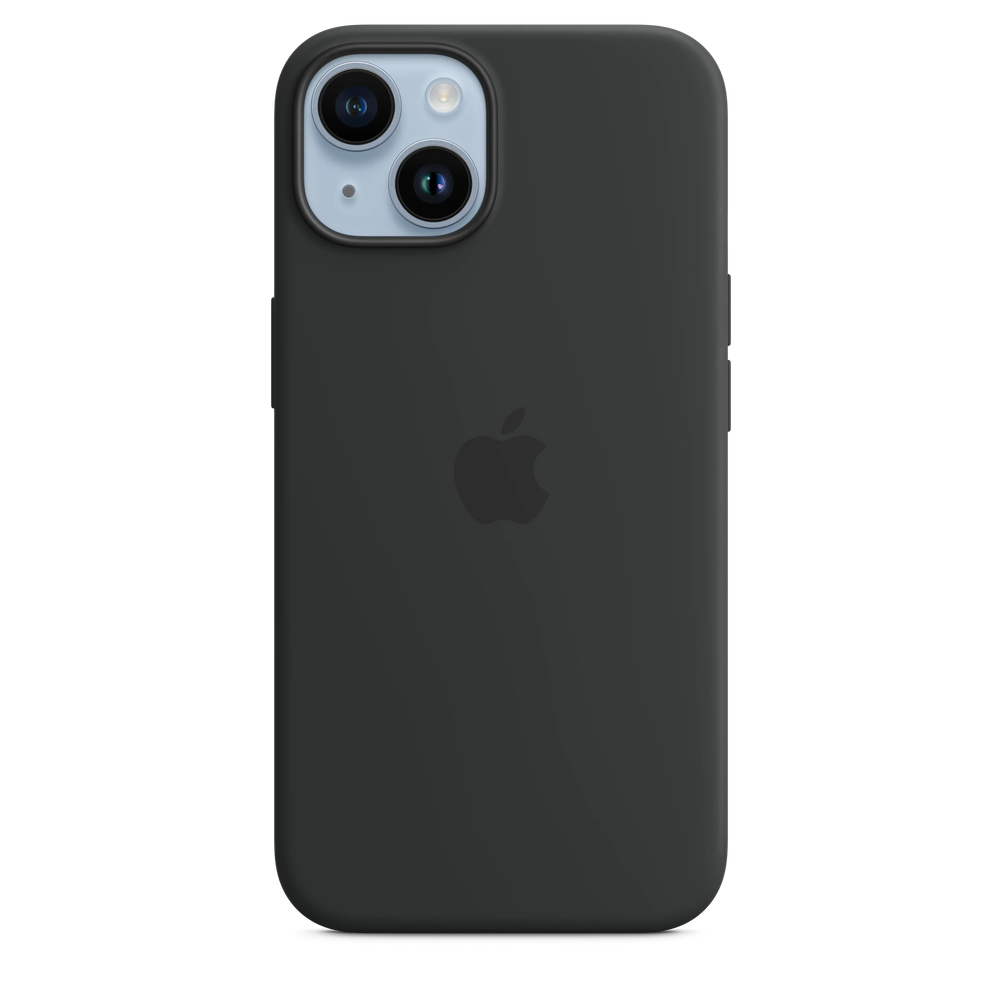 iPhone 14 Silicone Case sa MagSafe-om - Midnight