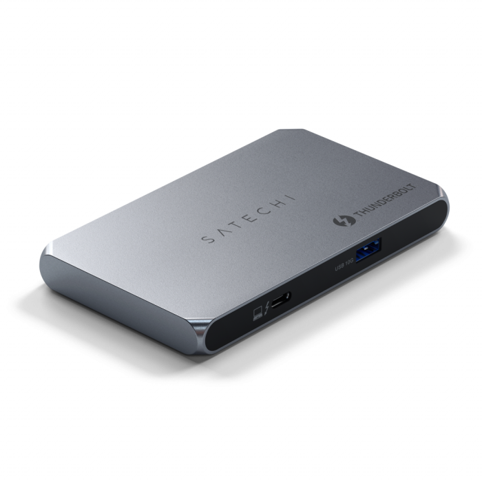 Satechi Aluminium Thunderbolt 4 Slim Hub - Space Grey