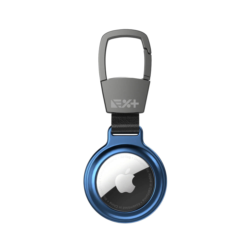 NOA AirTag Magnetic Aluminium Key Carabiner | Blue