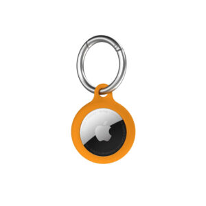 NOA AirTag Secure Silicone Key Clip | Orange
