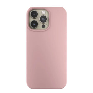 NOA silicone case MagSafe compatible for iPhone 15 Pro | Pink