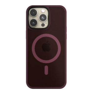 NOA mist shield case MagSafe compatible for iPhone 15 Pro Max | Claret