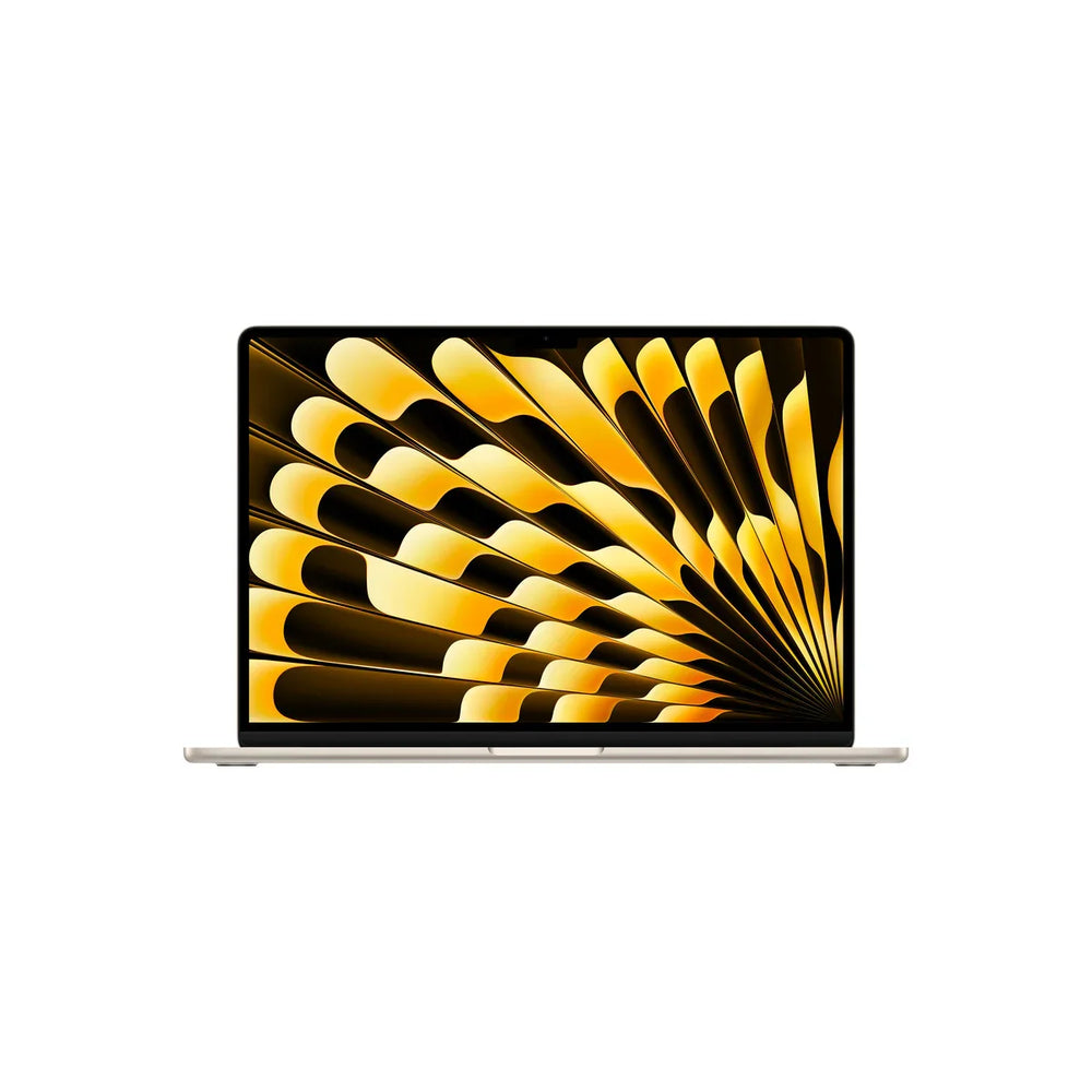 15-inčni MacBook Air M3 sa 8-jezgarnim CPU-om, 10-jezgarnim GPU-om, 16GB objedinjene memorije i 512GB SSD-om - Starlight