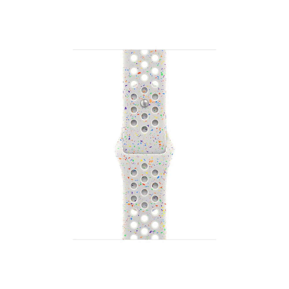 Apple Watch 46mm Nike Sport Band: Pure Platinum Nike Sport Band - S/M