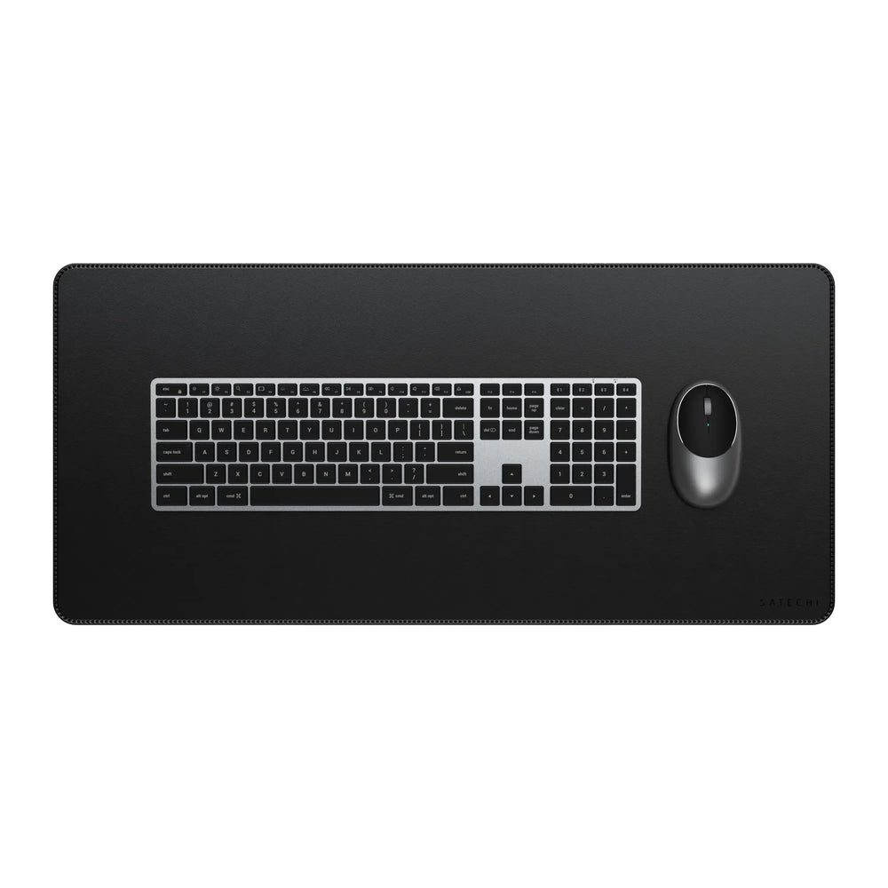 Satechi Vegan-Leather Premium Desk Mat - Black