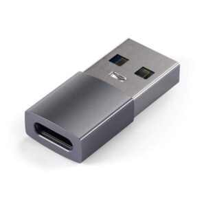 Satechi Aluminum Type-A to Type-C Adapter - Space Gray