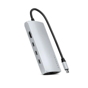 Satechi USB-C MultiPort Adapter 8K sa Ethernet V3 - Silver