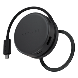 Satechi OntheGo 7-in-1 Multiport Adapter - Space Black