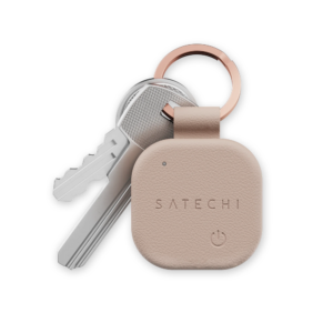 Satechi Vegan-Leather FindAll™ Keychain - Desert Rose
