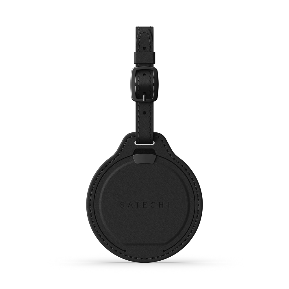 Satechi Vegan-Leather FindAll™ Luggage Tag - Black